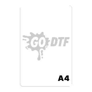 DTF Transfer A4 – 100% Weiß